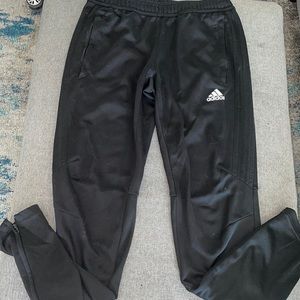 Black adidas sweat pants